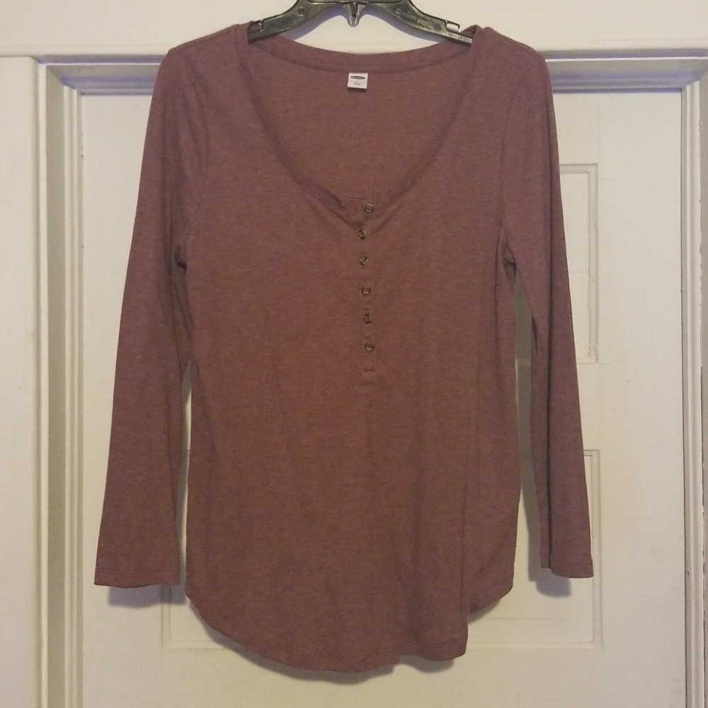 Purple Henley